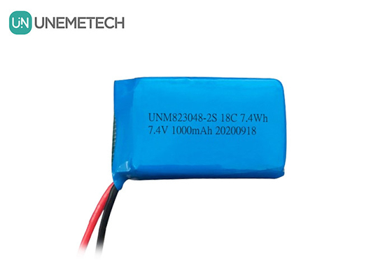 качество  2S High Discharge Rate LiPo Battery / 18C Lithium Polymer Battery 7.4v 1000mah 823048 завод
