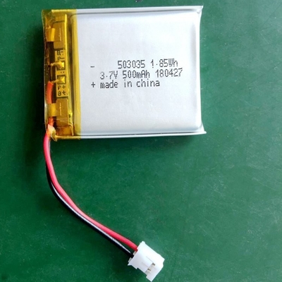 3.7В Липо аккумуляторы 520mAh Литий-ионный полимерный аккумулятор 503035 для носимого устройства