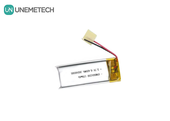 Перезаряжаемая литий-полимерная батарея 501230 3.7V 170mAh Ли-полимерная батарея для беспроводных наушников