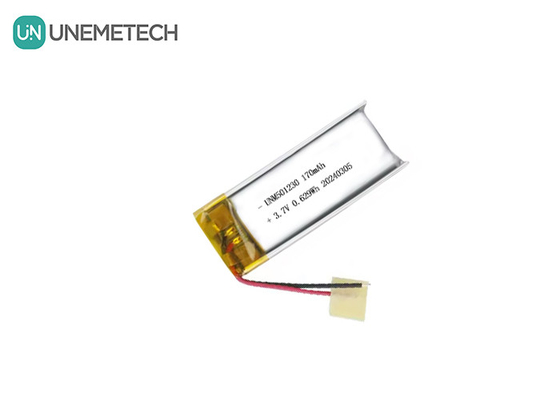 Перезаряжаемая литий-полимерная батарея 501230 3.7V 170mAh Ли-полимерная батарея для беспроводных наушников