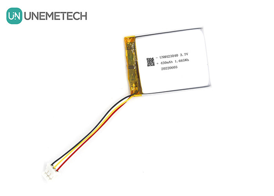 3.7V 450mAh перезаряжаемая литий-ионная полимерная батарея 423040 для цифровых продуктов 3C