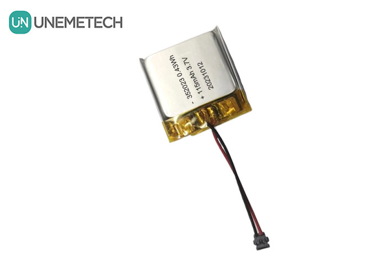 Оптовая перезаряжаемая липоаккумуляторная батарея 352023 3.7V 115mAh Литий-ионный полимерный аккумулятор для GPS-трекера