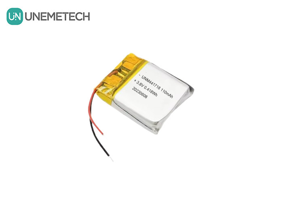 3.8V 441718 высоковольтный полимерный литий-ионный аккумулятор 110mAh для медицинского браслета