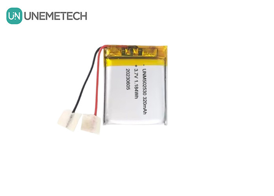502530 3,7V 320mAh перезаряжаемая полимерная литийная батарея для носимых изделий