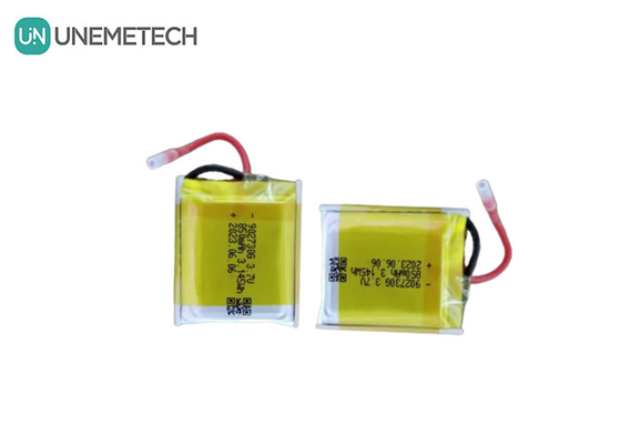 3.7V 850mAh перезаряжаемая полимерная литийная батарея 902730 для зарядки цифровой камеры GPS