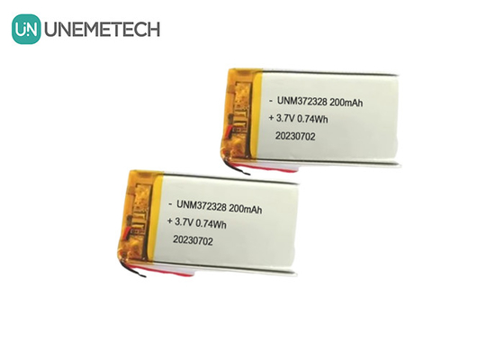 3.7В липо аккумулятор 372328 3.7V 200mAh Литий-ионный полимерный аккумулятор для электронных продуктов