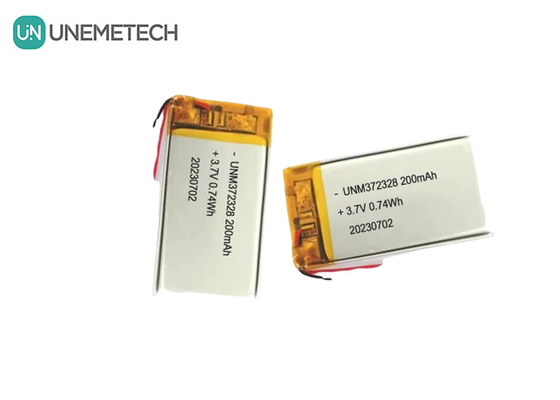 3.7В липо аккумулятор 372328 3.7V 200mAh Литий-ионный полимерный аккумулятор для электронных продуктов