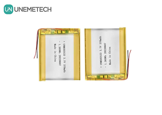 Литий-ионный полимерный аккумулятор 502533 3.7V 370mAh перезаряжаемый литий-полимерный аккумулятор для телефонных часов