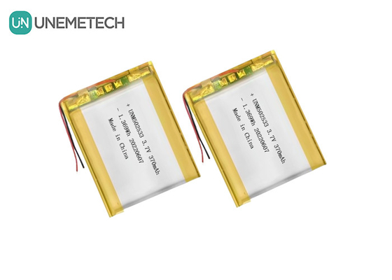 Литий-ионный полимерный аккумулятор 502533 3.7V 370mAh перезаряжаемый литий-полимерный аккумулятор для телефонных часов