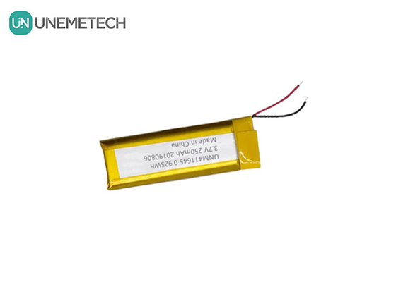 3.7V 250mAh Ли-полимерная батарея 411645 / LiPo аккумуляторная батарея для POS-машины