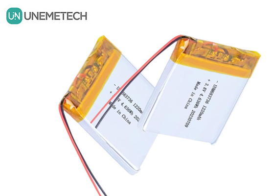 OEM 4,35V высоковольтные литий-полимерные батареи 1220mAh 683736 с длительным циклом службы