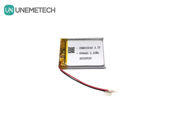 Литий-ионная аккумуляторная батарея 503040 3.7В Липо-аккумулятор 600mAh с защитной панелью для системы тревоги