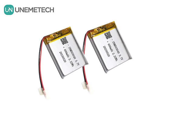 Литий-ионная аккумуляторная батарея 503040 3.7В Липо-аккумулятор 600mAh с защитной панелью для системы тревоги