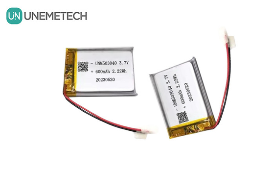 Литий-ионная аккумуляторная батарея 503040 3.7В Липо-аккумулятор 600mAh с защитной панелью для системы тревоги