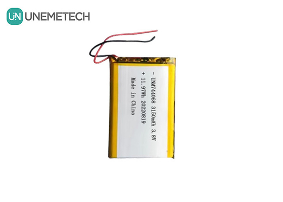 Акумулятор высокого напряжения 3.8V 744068 3150mah Акумулятор для системы GPS