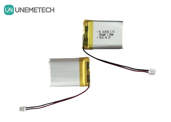 Долгий цикл жизни 3.7V 500mAh перезаряжаемая ли-полимерная батарея 602535 для цифровых продуктов