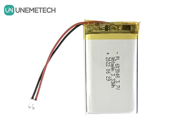 Оптовая продажа 3,7В 900mAh перезаряжаемая полимерная литий-ионная батарея 603048 для косметических аппаратов