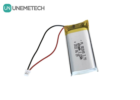 3.7V 600mAh перезаряжаемая ли-полимерная батарея 802040 для электронных продуктов