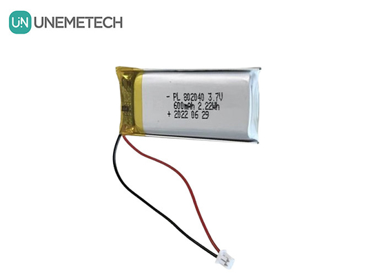 3.7V 600mAh перезаряжаемая ли-полимерная батарея 802040 для электронных продуктов