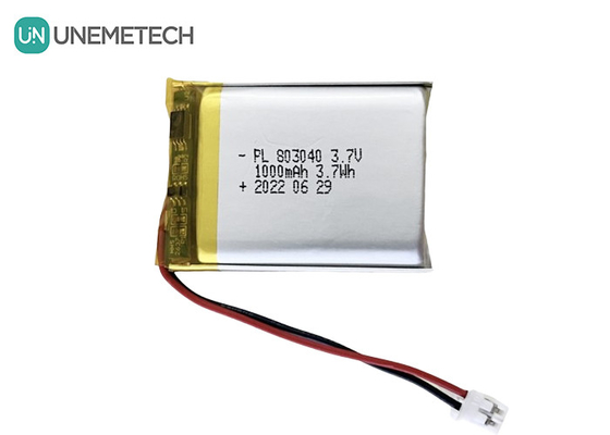 3.7V литий полимерная батарея 803040 1000mAh полилитийная батарея для косметического инструмента