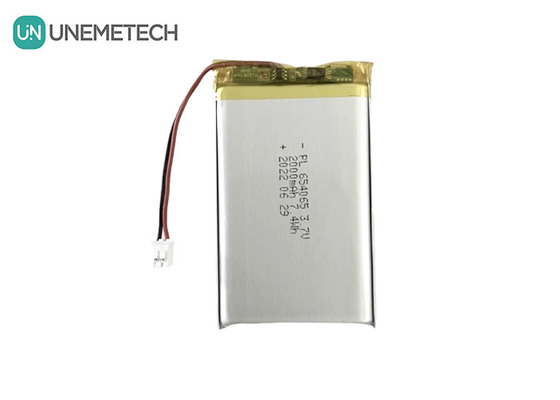 2000mAh 3,7V перезаряжаемая литий-полимерная батарея 654065 для электронных игрушек