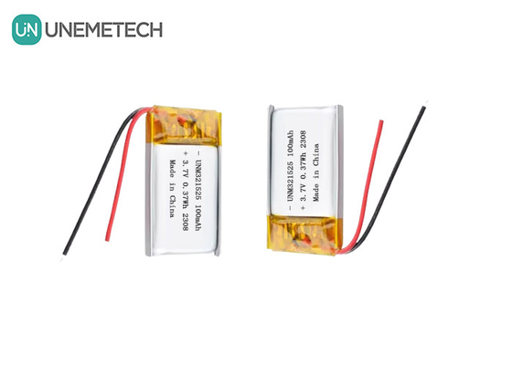 3.7V 80mAh 321525 Перезаряжаемая литий-ионная полимерная батарея зарядка 1C Для электронных продуктов