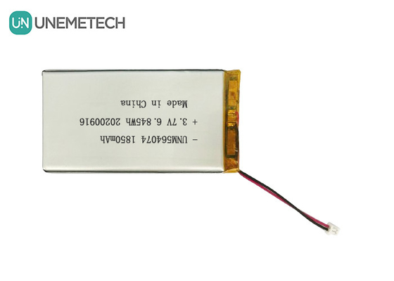 3.7V перезаряжаемая литий-ионная полимерная батарея 1850mAh 564074 для медицинского оборудования для красоты