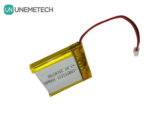 4.35V 360mAh Полимерная высоковольтная литий-ионная батарея 552525 3.8V Для портативных устройств