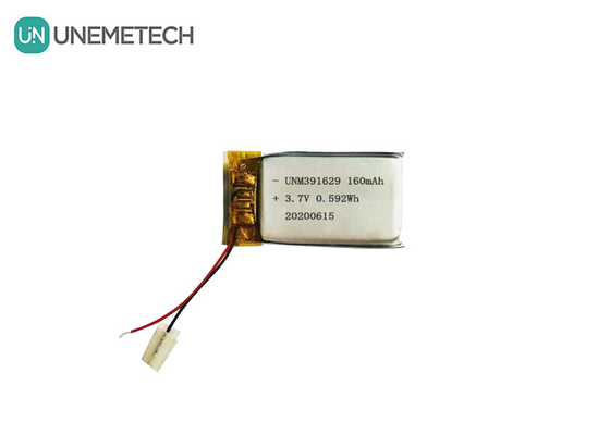 391629 Перезаряжаемая литий-полимерная батарея 3.7V 160mAh Липо-батарея для умных носимых устройств