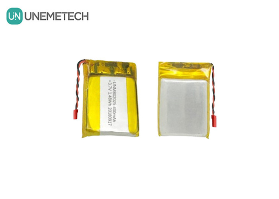 802025 Литий-полимерная батарея 3.7V 400mAh Акумуляторы LiPO для GPS-трекера