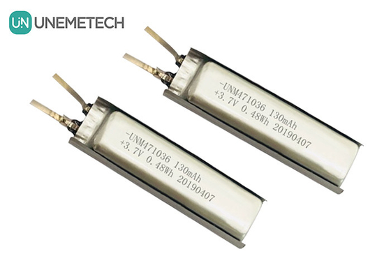 3.7 Литий-ионный полимерный аккумулятор / IEC62133 Утвержденный 471036 130mAh Литий-полимерный аккумулятор