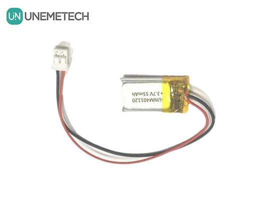 401120 3.7V 55mAh Липо аккумуляторы на заказ / зарядные липо аккумуляторы для наушников