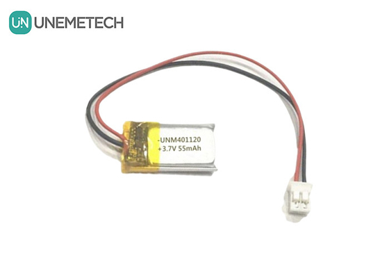 401120 3.7V 55mAh Липо аккумуляторы на заказ / зарядные липо аккумуляторы для наушников