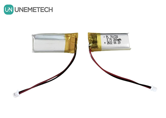 3.7V 200mAh одноклеточный литий полимерный аккумулятор 701330 Pouch аккумулятор для гарнитур