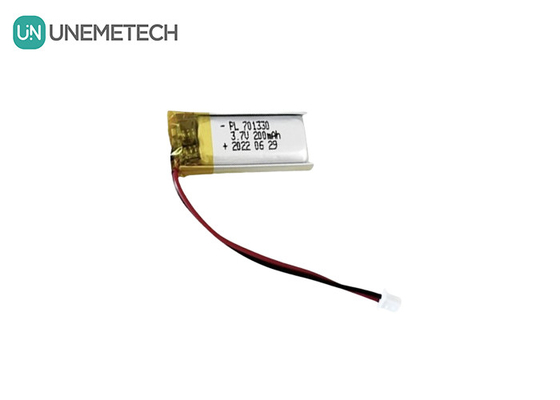 3.7V 200mAh одноклеточный литий полимерный аккумулятор 701330 Pouch аккумулятор для гарнитур