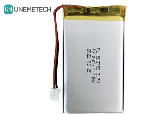 Перезаряжаемая ли-полимерная батарея 3.7V 1200mAh 503759 Полилитийная батарея для проигрывателя советов
