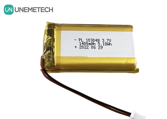 3.7V 1400mAh перезаряжаемая ли-полимерная батарея 103048 Ли-ионная полимерная батарея для цифровых устройств