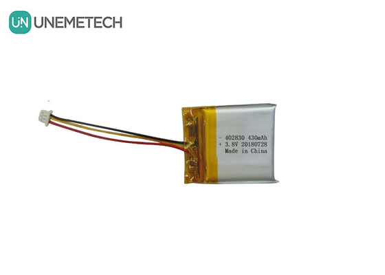 Высоковольтные липополимерные батареи 402830 3.8V 430mAh HV LiPo батареи для медицинских устройств