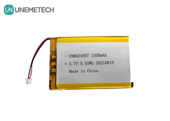 424567 Перезаряжаемая липоаккумуляторная батарея 3.7V 1500mah Липоаккумуляторная батарея для чтения смарт-карт с автоматическим идентификатором