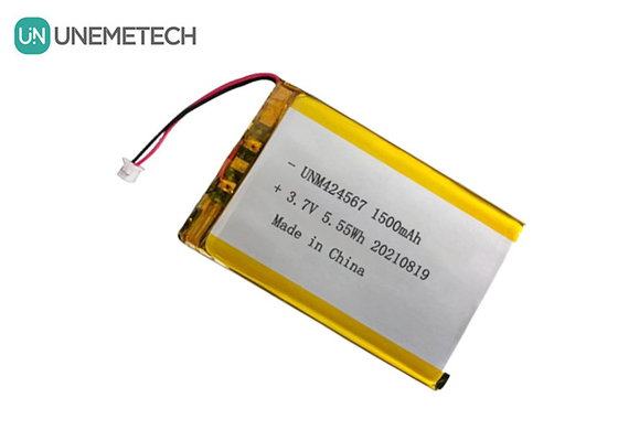 424567 Перезаряжаемая липоаккумуляторная батарея 3.7V 1500mah Липоаккумуляторная батарея для чтения смарт-карт с автоматическим идентификатором