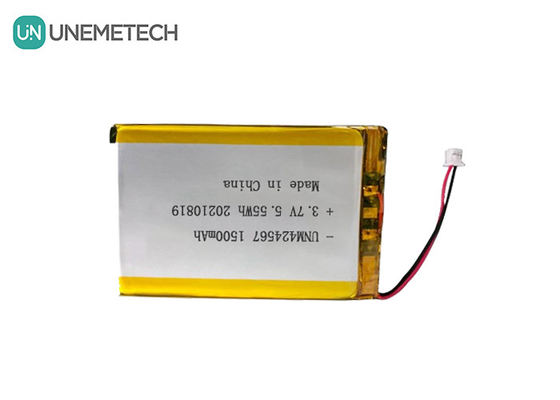 424567 Перезаряжаемая липоаккумуляторная батарея 3.7V 1500mah Липоаккумуляторная батарея для чтения смарт-карт с автоматическим идентификатором