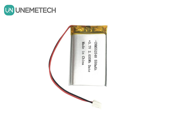 552540 Призматические серебряные аккумуляторы 3.7V 550mAh для ПЭТ-трекера