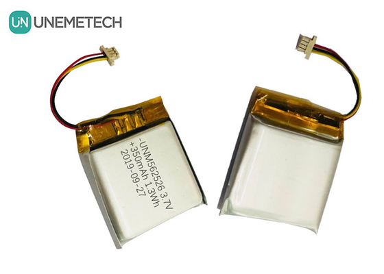 4.2V 350mAh Литий-ионные полимерные батареи 562526 1,0C Выпуск для цифровых продуктов