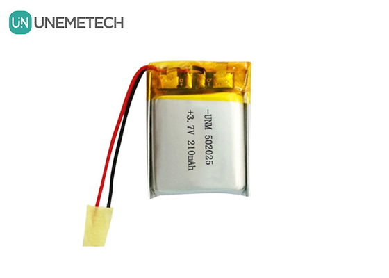 3.7V 210mAh Литий полимерный аккумулятор 502025 с печатными пластинами и свинцовыми проводами для системы электровелосипедов