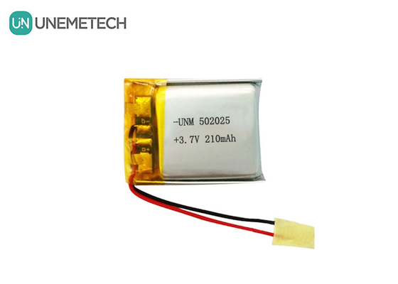 3.7V 210mAh Литий полимерный аккумулятор 502025 с печатными пластинами и свинцовыми проводами для системы электровелосипедов