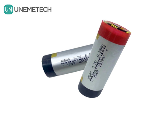 3А цилиндрическая LiPo батарея 3.7V 1600mAh 18500 литий полимерная батарея для потребительской электроники