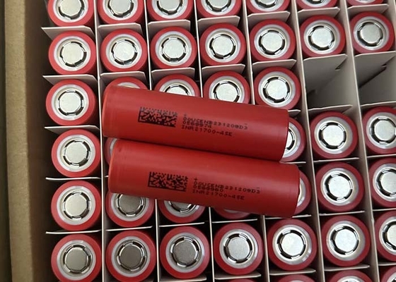 3C 4500mAh 21700 цилиндрическая литий-ионная батарея INR21700-45E для электромобилей
