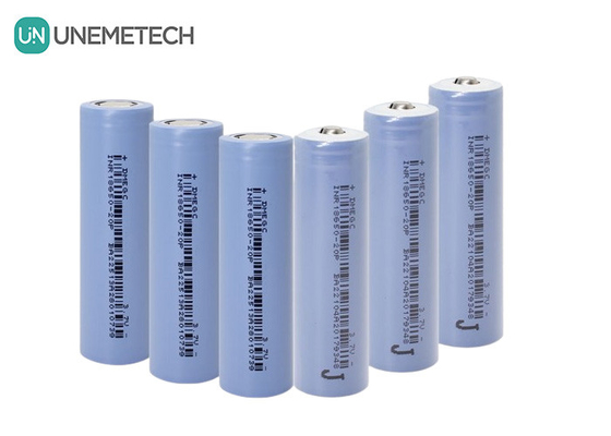 30А непрерывное разрядное устройство 18650 батареи 2000mAh 3.7V цилиндрическая литий-ионная ячейка INR18650-20P