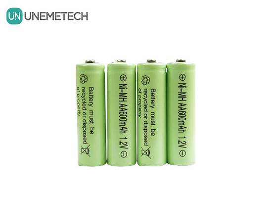 Долгий жизненный цикл NiMH AA 1.2V 600mAh Акумулятор AA600 для игрушек