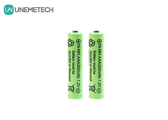 Ni-MH AAA батарея 1.2V 300mAh перезаряжаемая батарея для солнечных светильников и пульта дистанционного управления